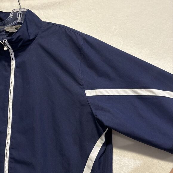 Under Armour Track Jacket Men’s XL Essential Woven Windbreaker Mesh Lined Blue - Picture 5 of 15